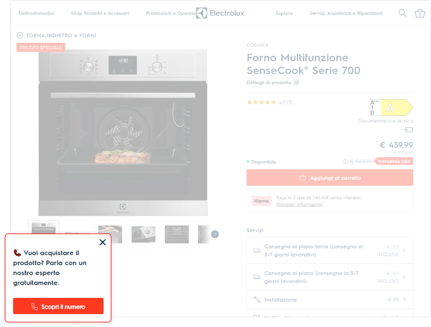 Electrolux screen-10